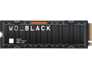 Western Digital WD Black SN850 M.2 Heatsink (2TB) Solid-State-Drive interne SSD-Festplatte