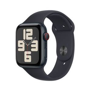 Apple Watch SE Mitternacht Aluminium Sport Band Mitternacht M/L GPS + Cellular 44mm MXGM3QF/A 